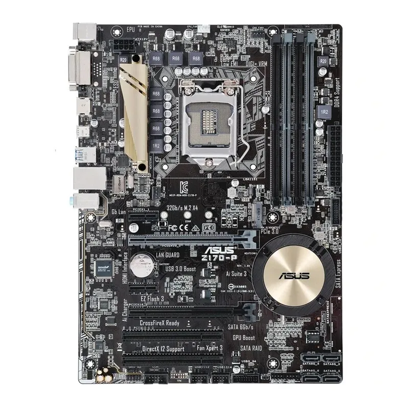 مادربرد ایسوس مدل Z170-P DDR4 استوک