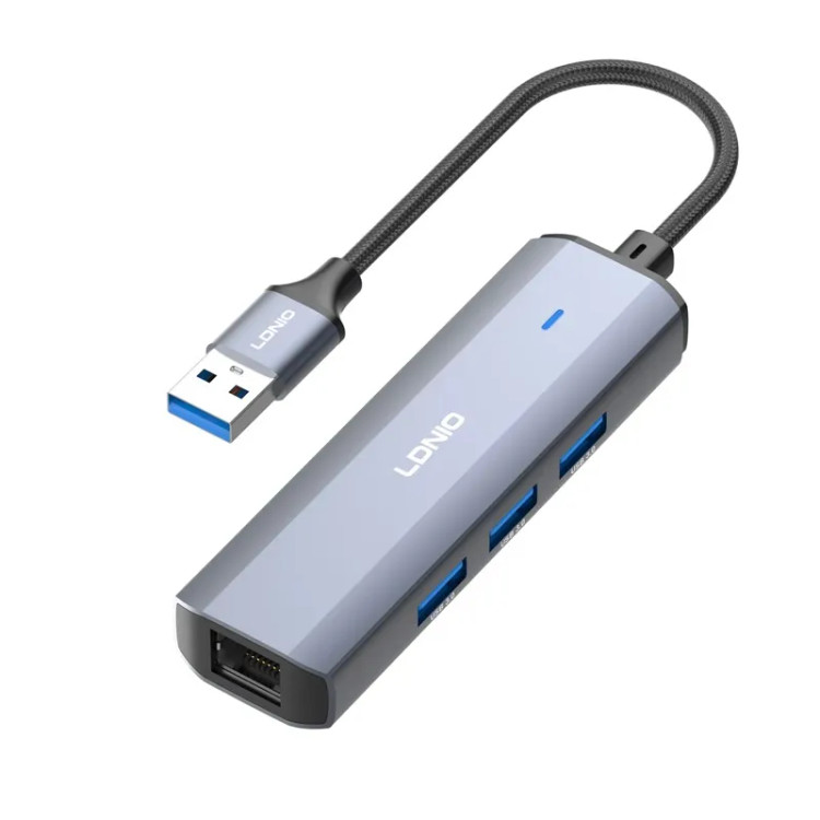 هاب ۴ پورت USB 3.0 الدینیو مدل DS-124U