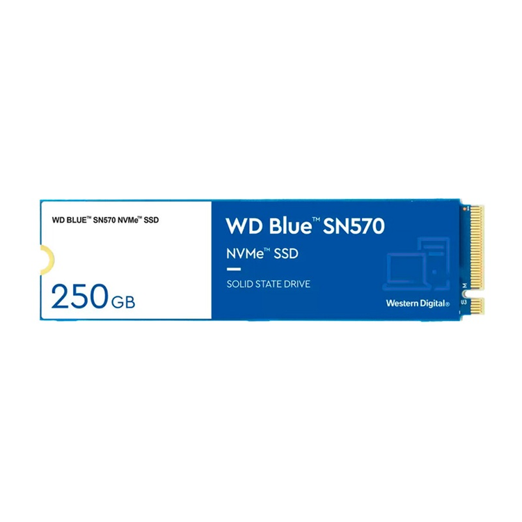 اس اس دی اینترنال 250 گیگابایت وسترن دیجیتال مدل SN570 BLUE M.2 NVME