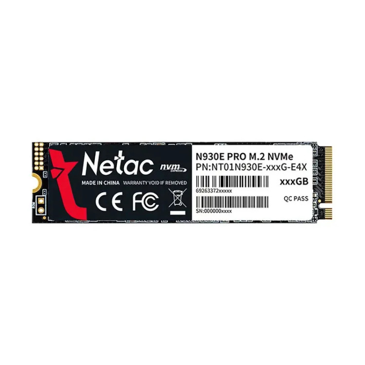 اس اس دی اینترنال 256 گیگابایت نتاک مدل N930E-PRO M.2 NVME