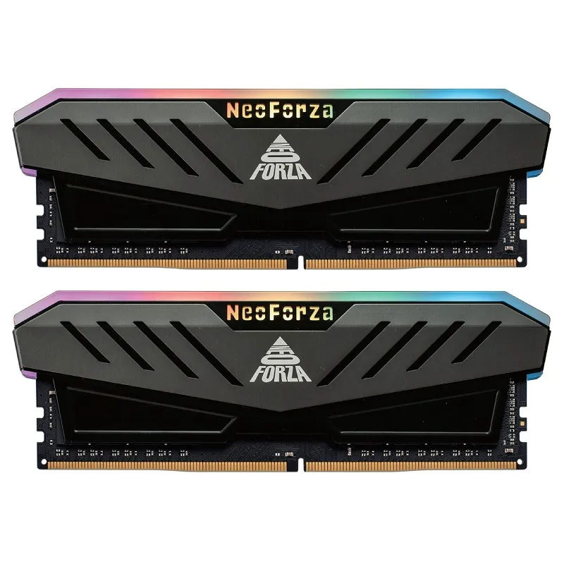 رم دسکتاپ نئو فورزا مدل Neo Forza Mars RGB 32GB (2x16GB) Dual 3200MHz CL18 استوک