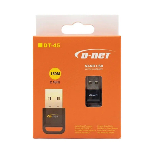 کارت شبکه USB بیسیم دی نت مدل DT-45