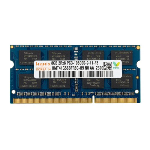 رم لپ تاپ هاینیکس تک کاناله ۸ گیگابایت PC3 10600S CL9 کارکرده