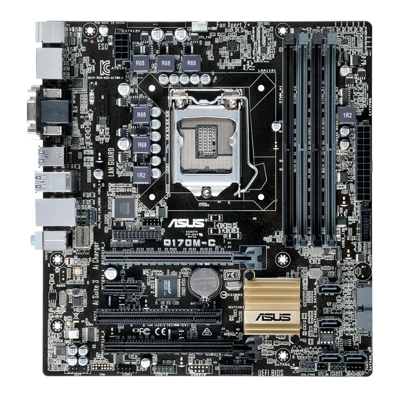 مادربرد ایسوس مدل Q170M-C DDR4 استوک