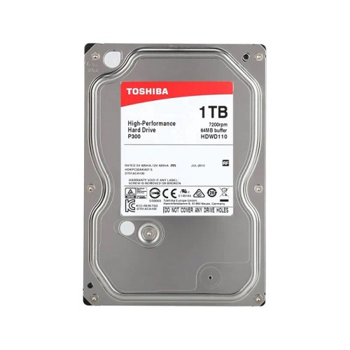 هارد دیسک اینترنال توشیبا ظرفیت 1 ترابایت مدل P300 کارکرده