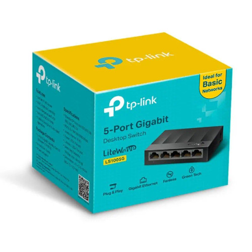 سوییچ 5 پورت گیگابیتی تی پی-لینک مدل LS1008G